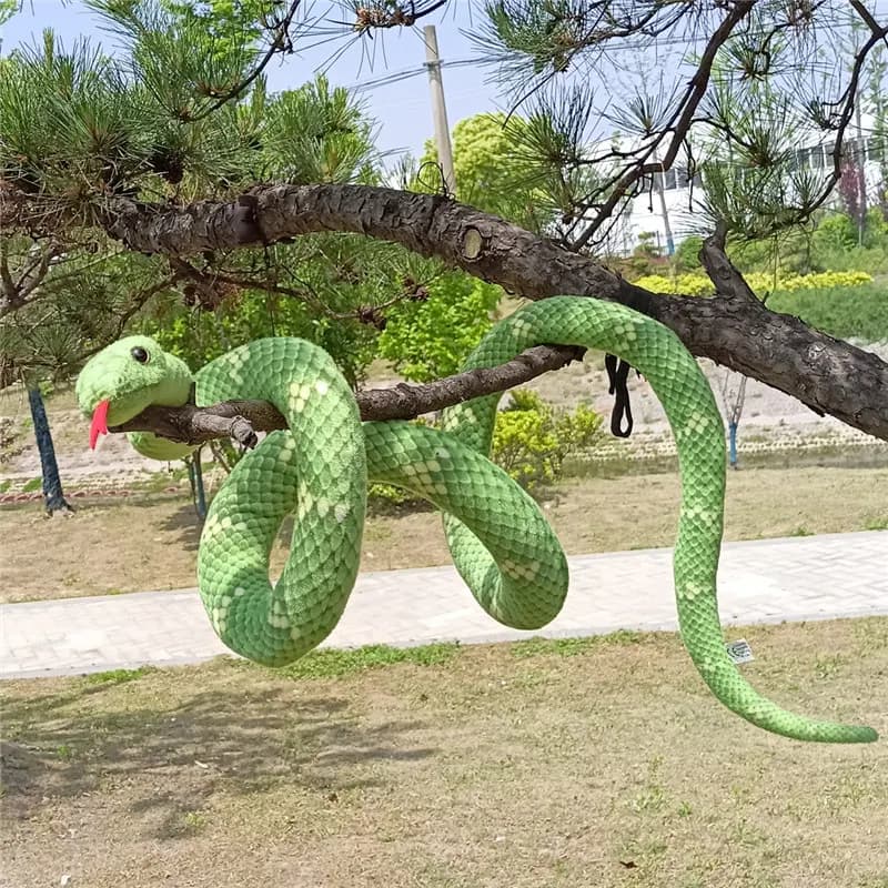 Peluche de simulation de serpent en forme d'ange, 200/300cm, 1 pièce, longue, dorée, chirurgie tionnée, décoration de la maison, cadeau pour