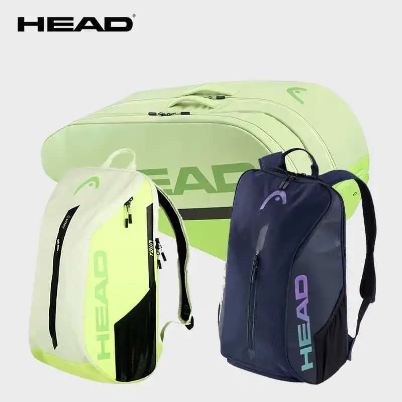 HEAD Tour Team raquette de Tennis sac à dos sac de Tennis homme multifonctionnel sac de sport femme Tenis Padel raquette sac Badminton véritable