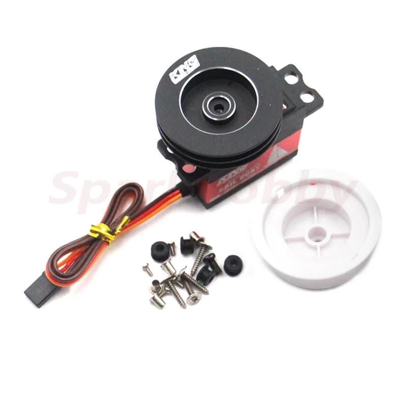 Servomoteur de direction étanche KINGMAX SW22HV V2 68g 1.5~10T numérique haute tension à engrenages métalliques pour pièces de bateaux de voile