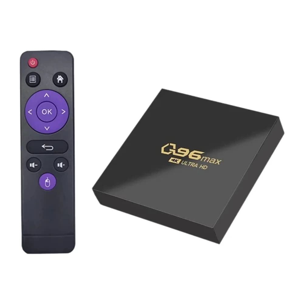 Boîtier TV Q96 Max Android 15.0 Allwinner H313 Quad Core 8G, prend en charge HD 4K H.265 WiFi 5G 4G, lecteur multimédia intelligent, décodeur IPTV