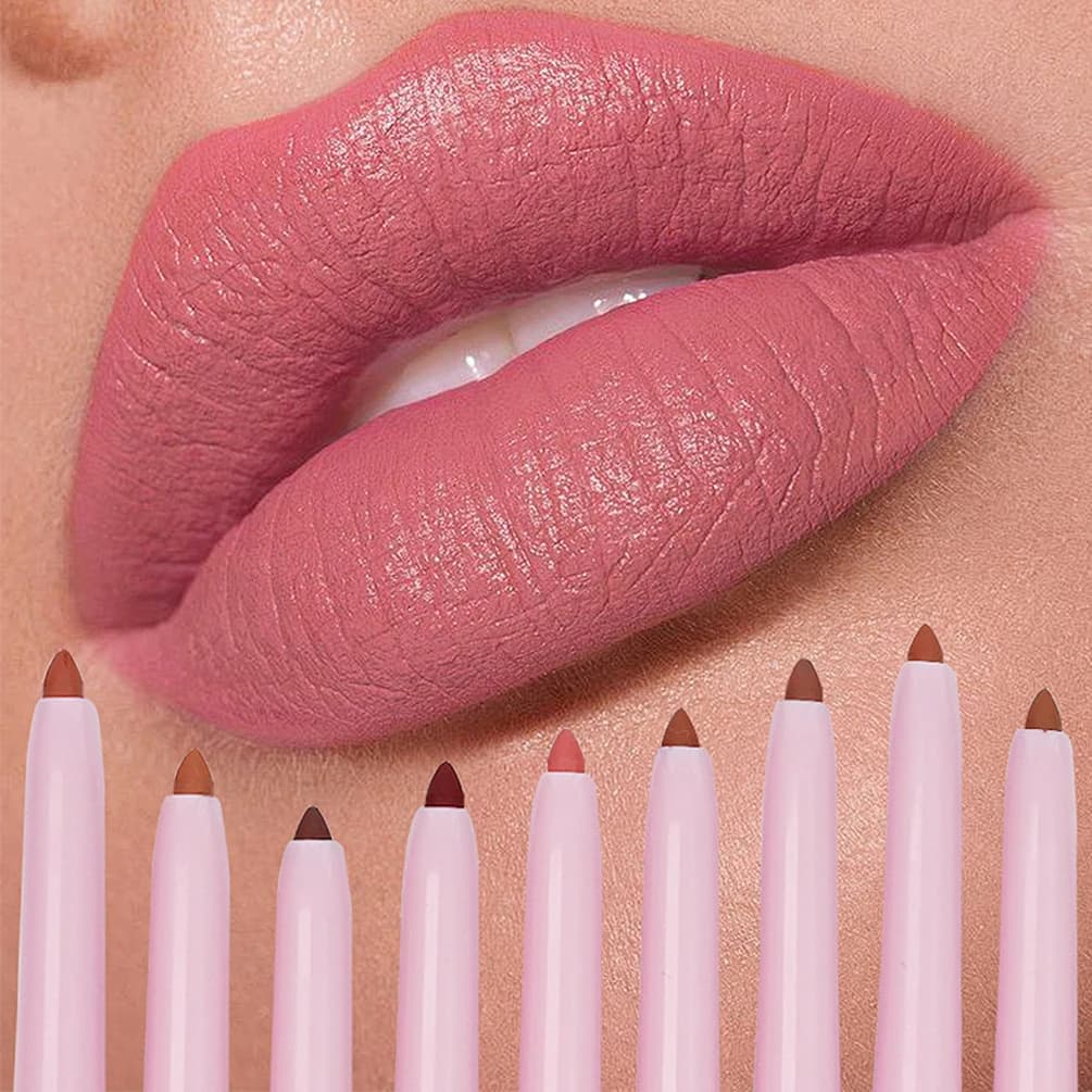 Rouge à Lèvres Personnalisé en Vrac, Marque Privée, Rose GT, Vegan, Imperméable, Rotatif, Multifonctionnel, Maquillage Jules Liner, 15 Couleurs
