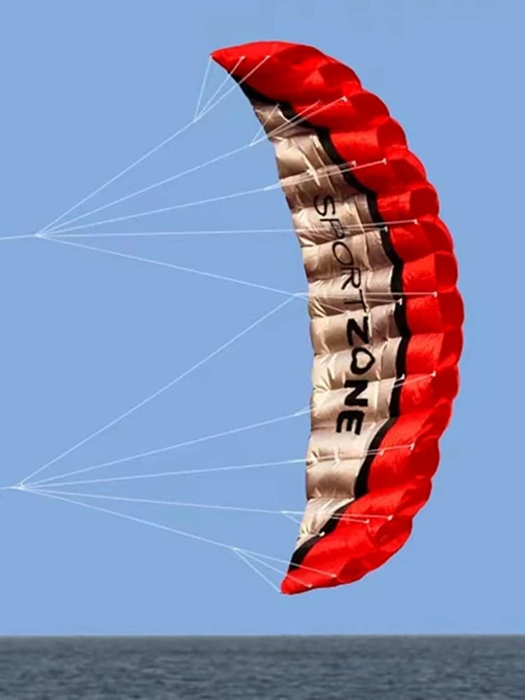 Nouveau cerf-volant de puissance de cascade double ligne pour débutant pour adultes cerf-volant parafoil parachute surf cerf-volant de sport série