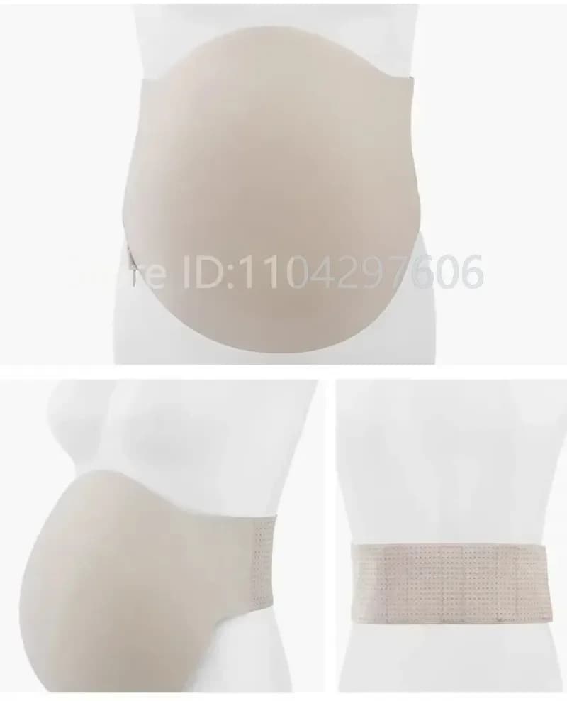 Faux Ventre Respirant en Mousse à Mémoire de Forme pour Femme Enceinte, Accessoire observateur, Simulation de Performance, Taille S, M, L