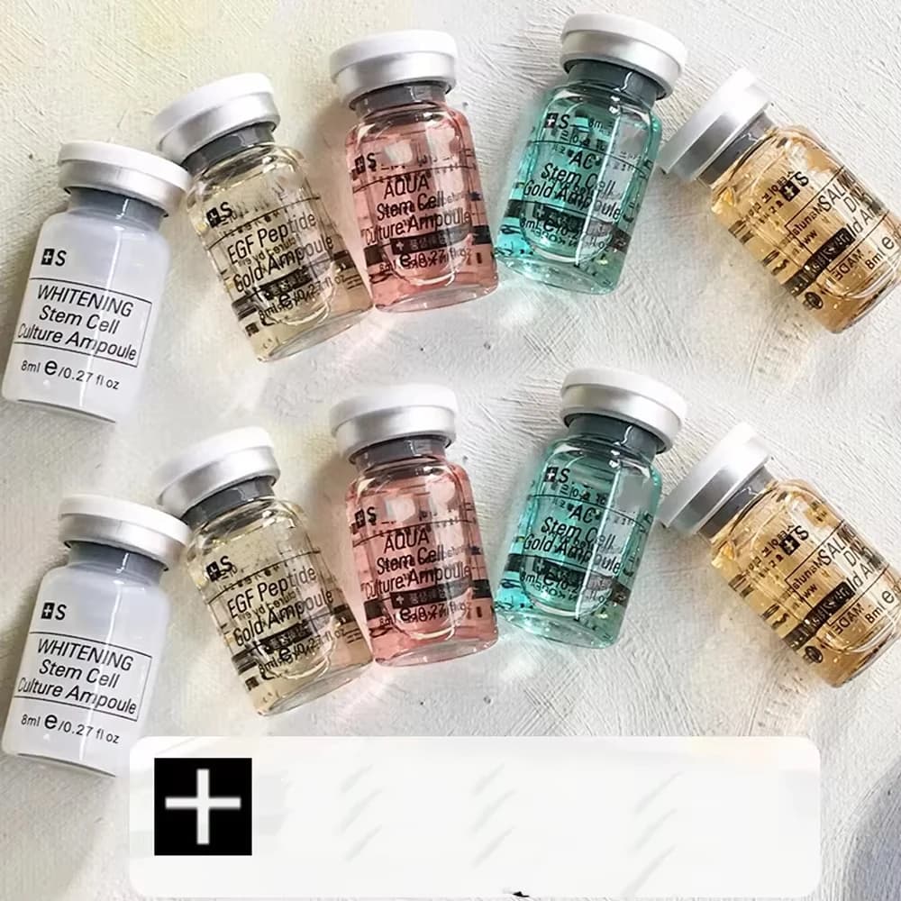Kit de démarrage pour débutants en crème BB coréenne 8 ml, crème de protection solaire à la niacinamide, crème de fond de teint, soin de la