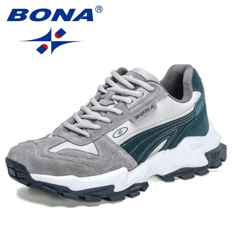 BONA-Chaussures de course respirantes et confortables pour homme, baskets d'athlétisme, de marche et de jogging, de créateurs, nouvelle collection