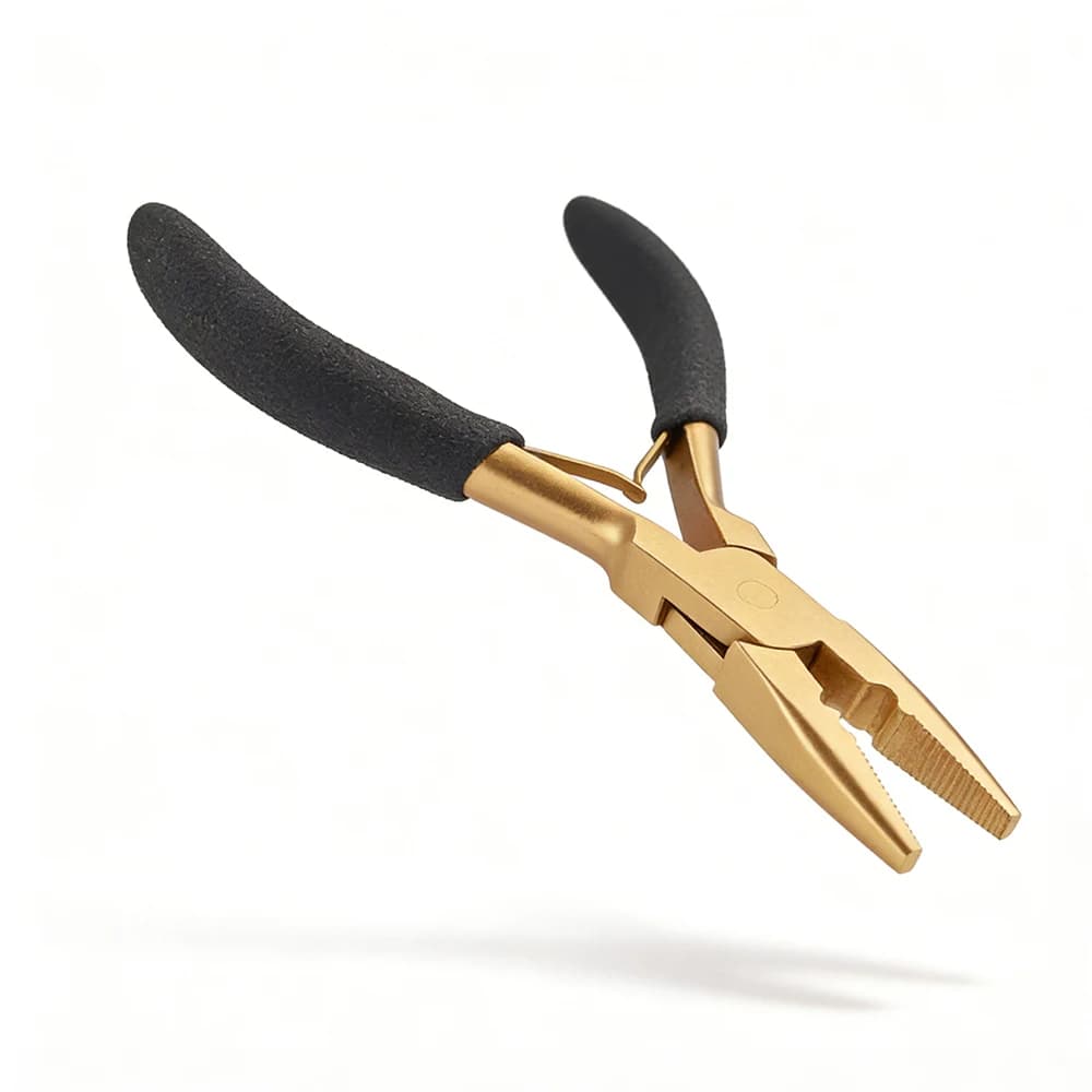 Pince à extensions de cheveux ARLANY pour micro-perles, pince antidérapante pour extensions de cheveux à micro-anneaux, pince pour extensions de