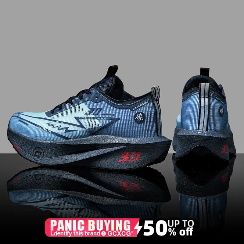 Chaussures de course spécialisées planche de carbone Marathon hommes sport respirant léger femmes confortable athlétique antidérapant baskets