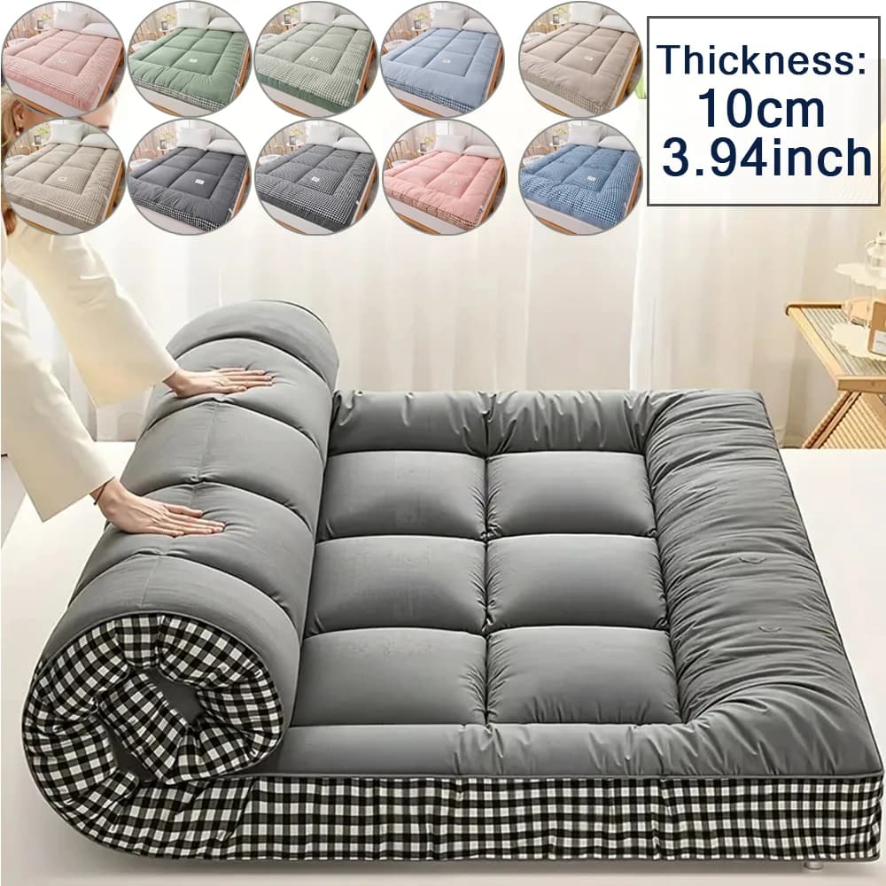 Coussin de couchage Portable léger et pliable, matelas Futon japonais en tissu doux, matelas de rangement et de voyage faciles, nouveauté