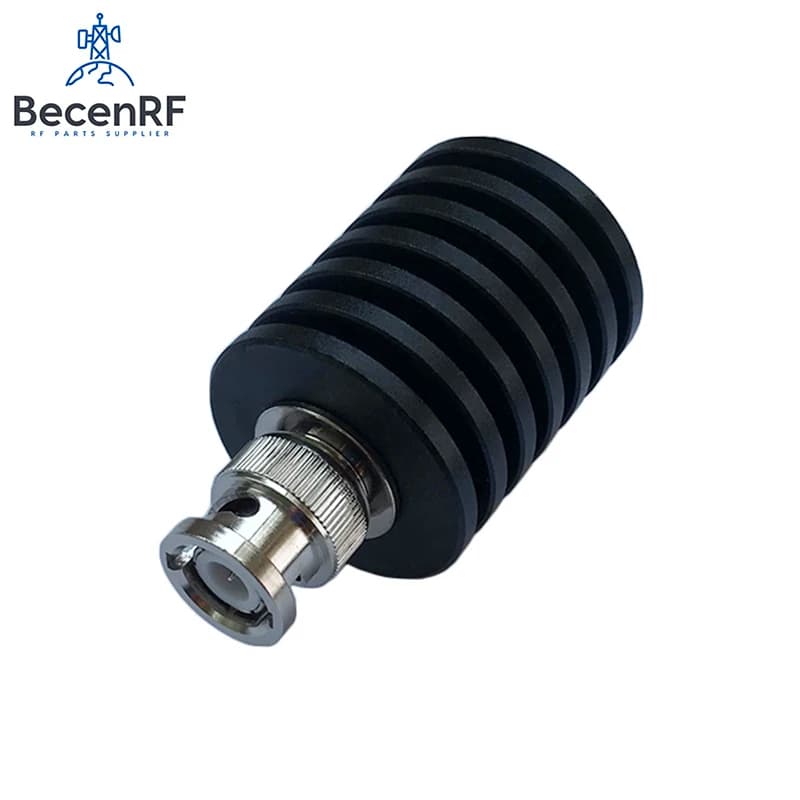 10W BNC Mâle RF Terminaison Coaxiale DUNILoad DC-3GHz/6GHz 50ohm Nickelé RF Accessoires