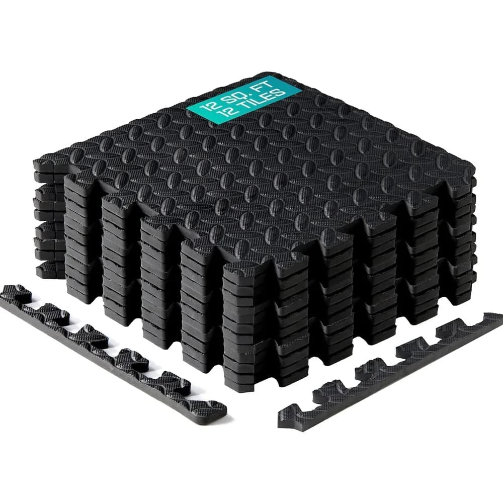 Tapis de Fitness Puzzle Eva, carreaux de sol en mousse imbriqués pour la maison, équipement de gymnastique à domicile, tapis de sol antidérapant