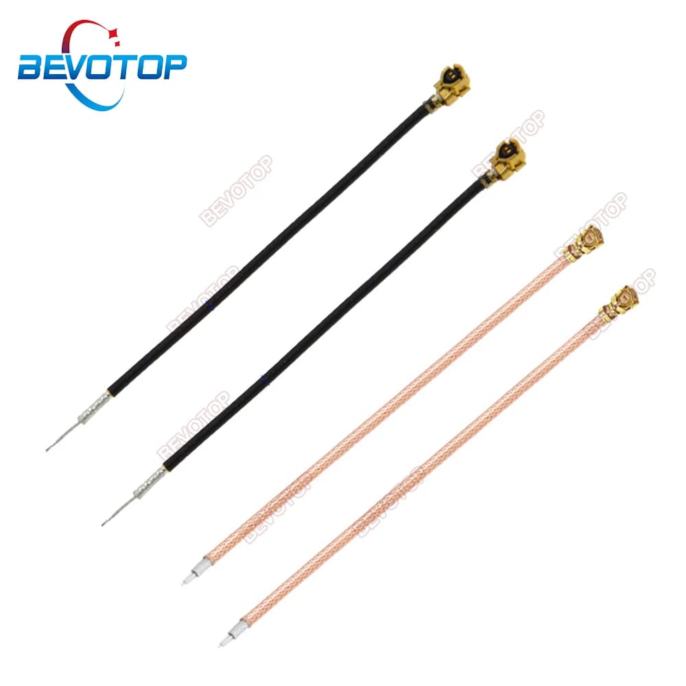 Câble d'antenne récepteur femelle, IPX MHF UFL 1ère/3ème/4ème génération, RF1/3/4, RF0.81/1.13/1.37/RGsacrifice, 5 ~ 100cm, 10 pièces