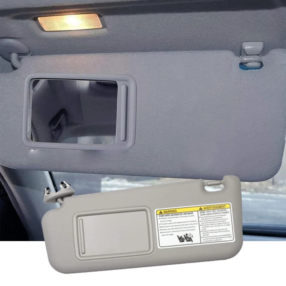 Pare-soleil avant de voiture gauche/droite, avec miroir de maquillage, pour Toyota RAV4 2006 2007 2008 2009 2010 2011 2012 2013