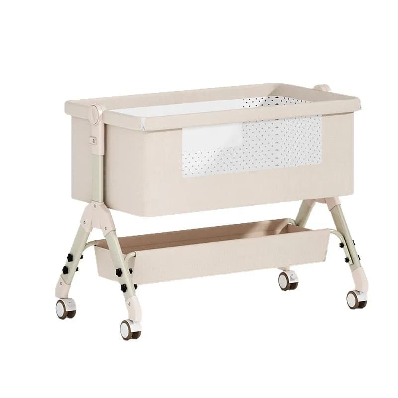 Berceau de bébé pliable et Portable multifonctionnel avec moustiquaire, matelas, Table à langer et fonction lait Anti-étouffement