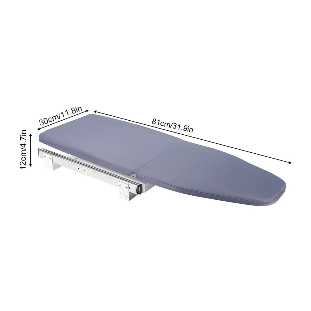 Placard de planche à repasser rétractable moderne de 80cm, tirette dans l'armoire