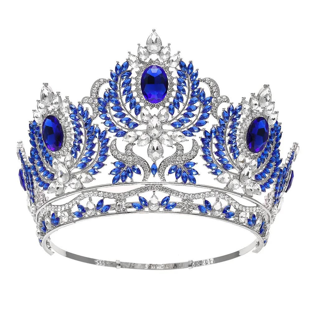 Levery beauté couronne reine couronnes colorées robe spectacle bandeau