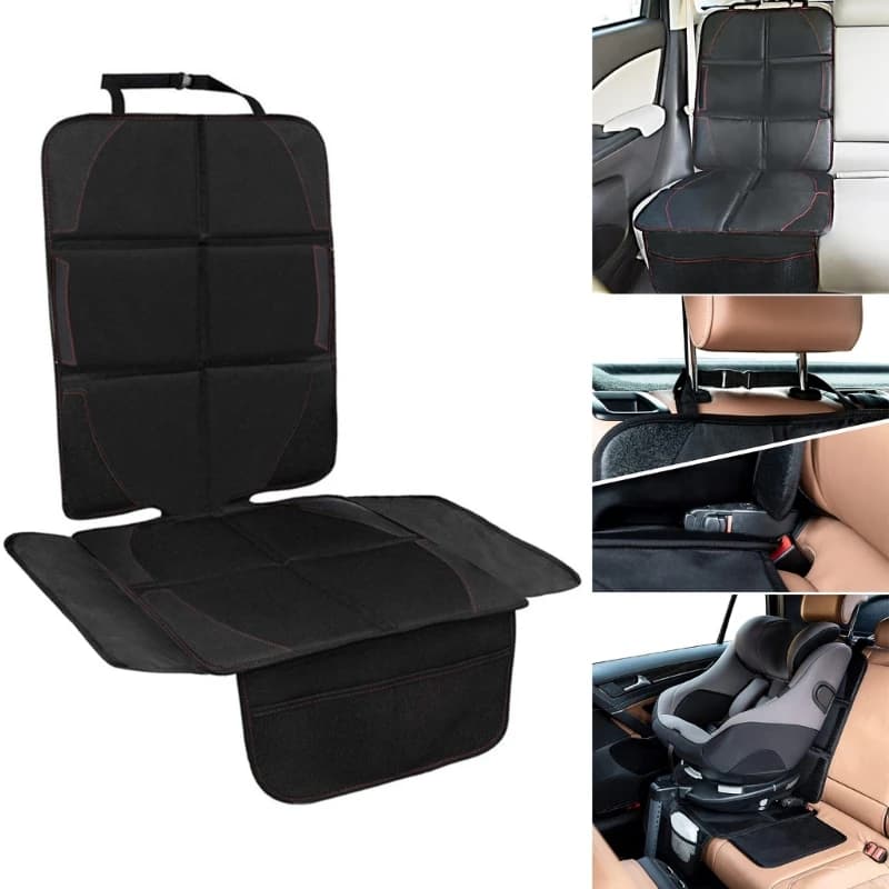 Tapis de siège de sécurité universel pour enfants, protection imperméable, coussin, housse antidérapante avec sac de rangement pour bébé,