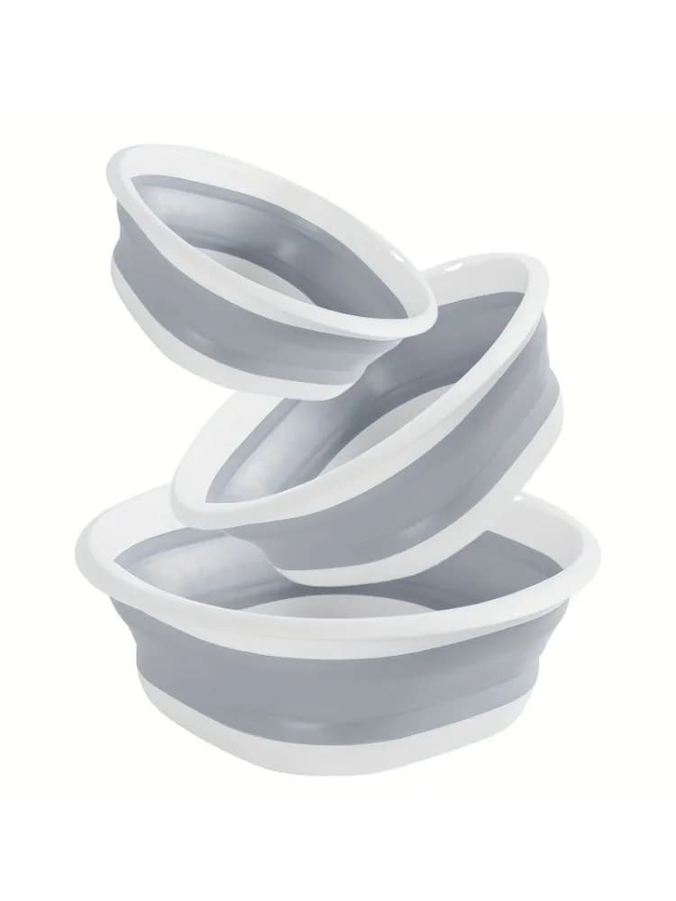 Lavabo pliant en plastique, baignoire légère et pliable, lavabo polyvalent pour salle de bain et cuisine BXLP01