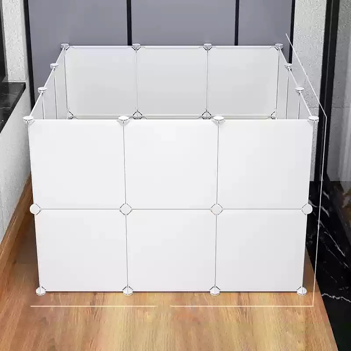 Clôture intérieure pour animaux de compagnie, combinaison gratuite, Cage pour chat et chien, isolation d'entraînement, zone de toilette, chien de