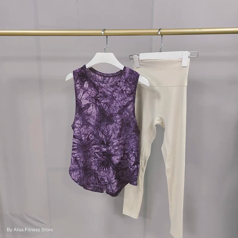 Ensemble de 2 pièces de yoga sans couture pour femmes, vêtements de gymnastique, combinaisons de sport, chemise de fitness, survêtements, leggings,