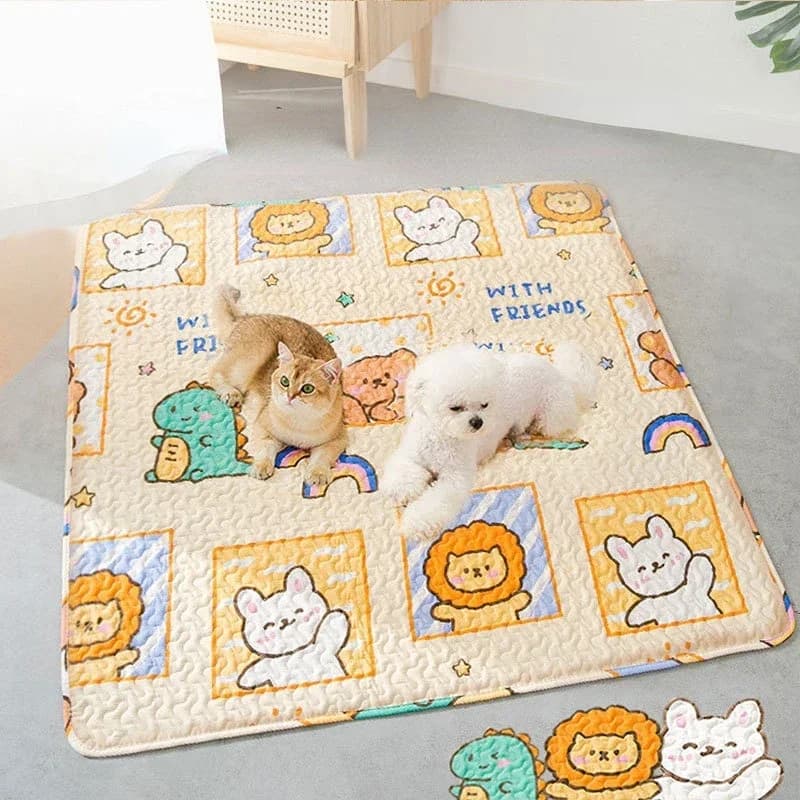 Coussinets de pipi d'entraînement lavables et réutilisables, tapis de voiture de voyage, chaton, chiot, tapis pour chiens, sols, lit, parc pour