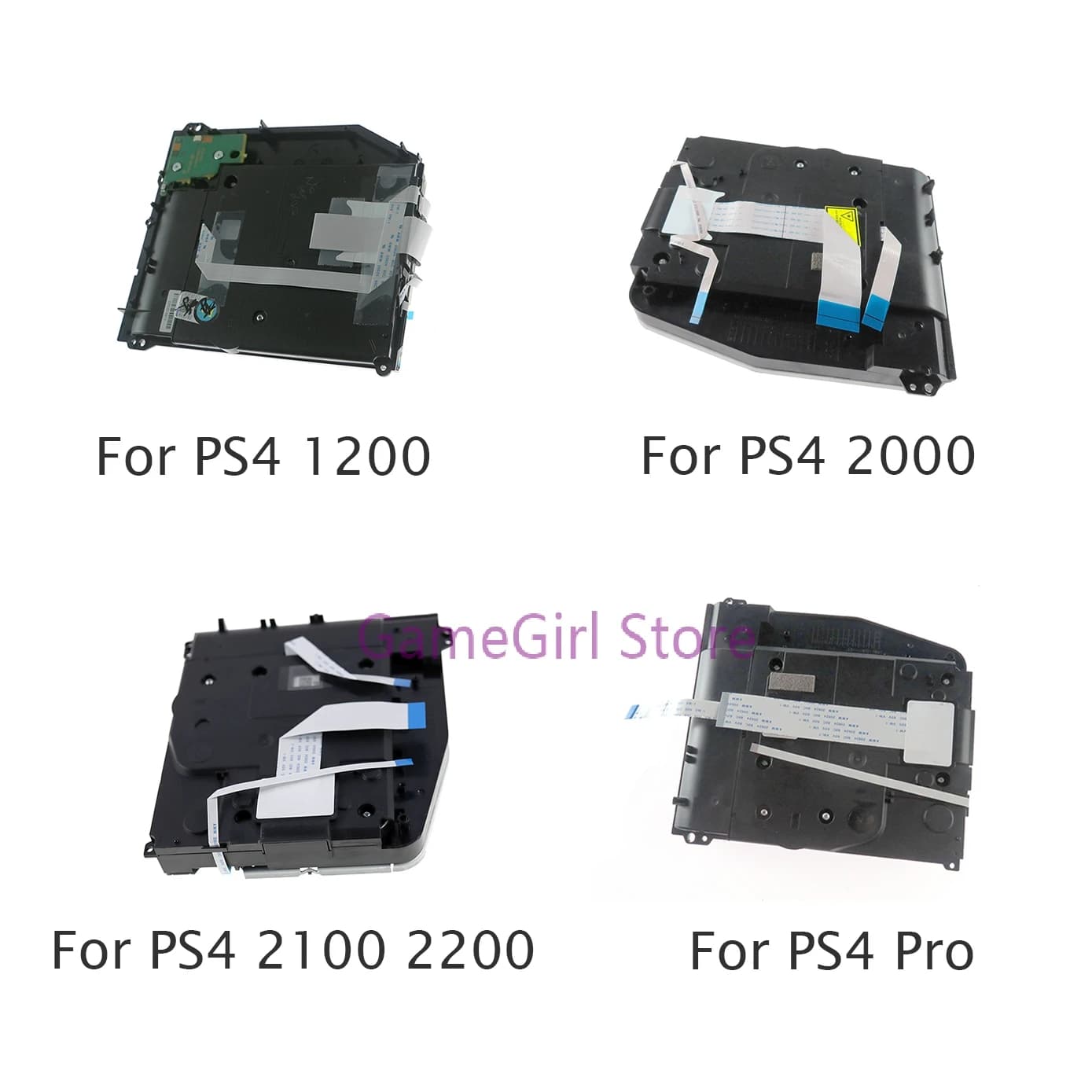 1pc pour PS4 Pro CUH-7000 7100 CUH-7200 7500 CUH-7006B HK disque DVD d'origine lecteur optique pour PS4 1200 mince 2000 2100 2200