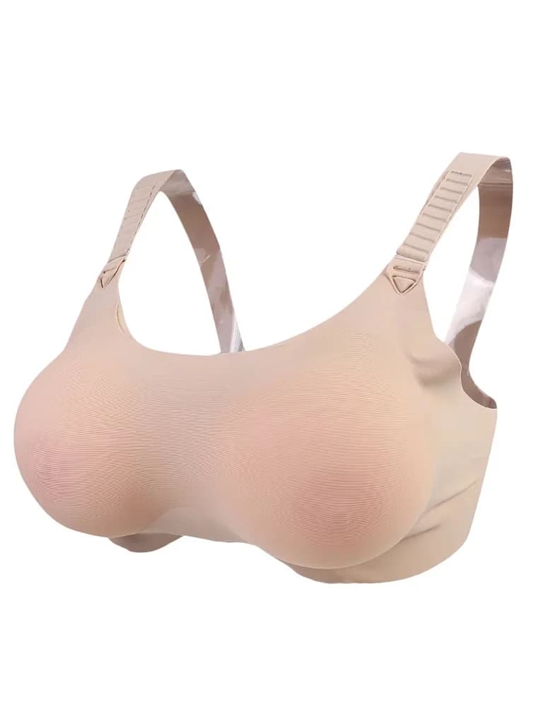 Soutien-gorge de prothèse de faux seins en Silicone, bonnet A-D, pour travesti, mastectomie, Costume novety, soutien-gorge Push Up, 500-1400g