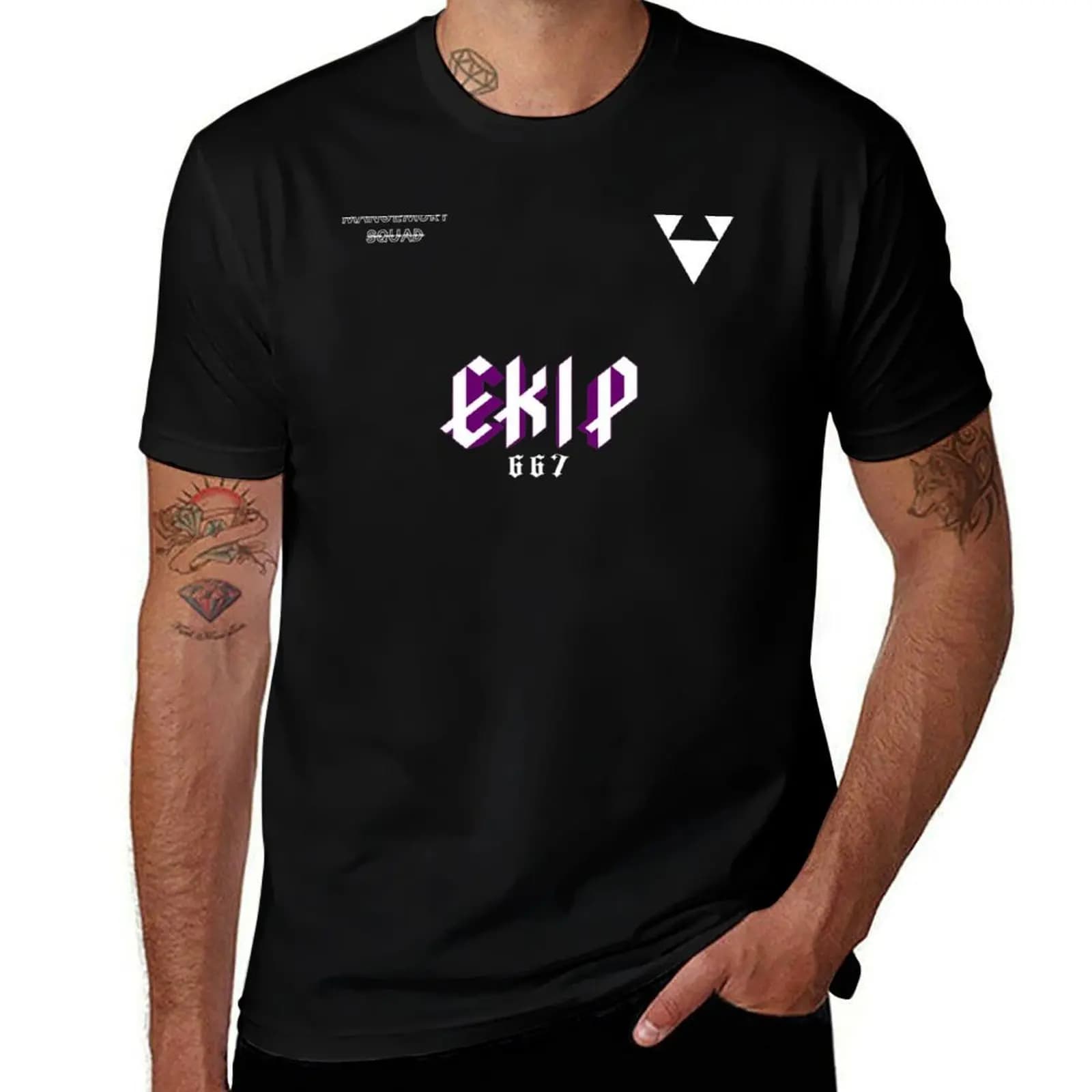 Freeze corleone LMF 667 Ekip T-Shirt coton T-Shirt 100% homme T-Shirt de luxe