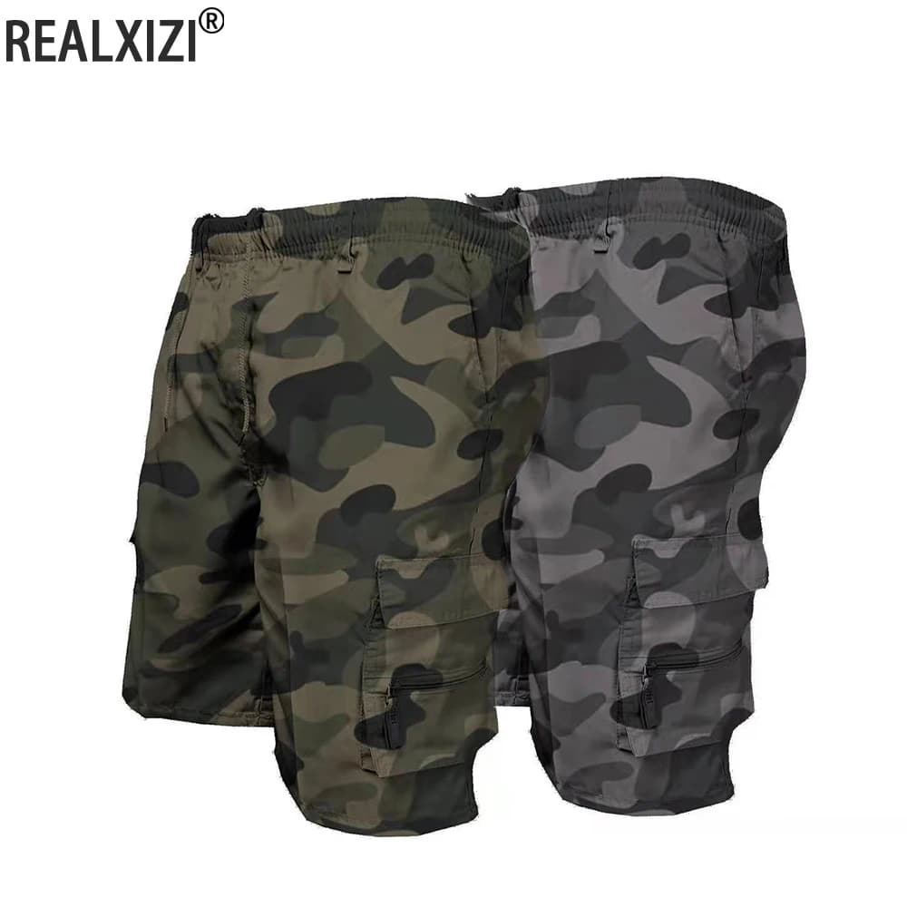 nouveaux hommes Casual work shorts Loose Casual workwear shorts shorts Multi - poches sports d'été en plein air Shorts
