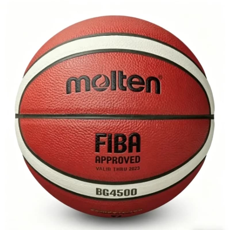 Ballon de basket Molten BG4500 Taille 7 6 5 Ballon de basket en PU pour extérieur et intérieur Certification officielle Ballon de basket de