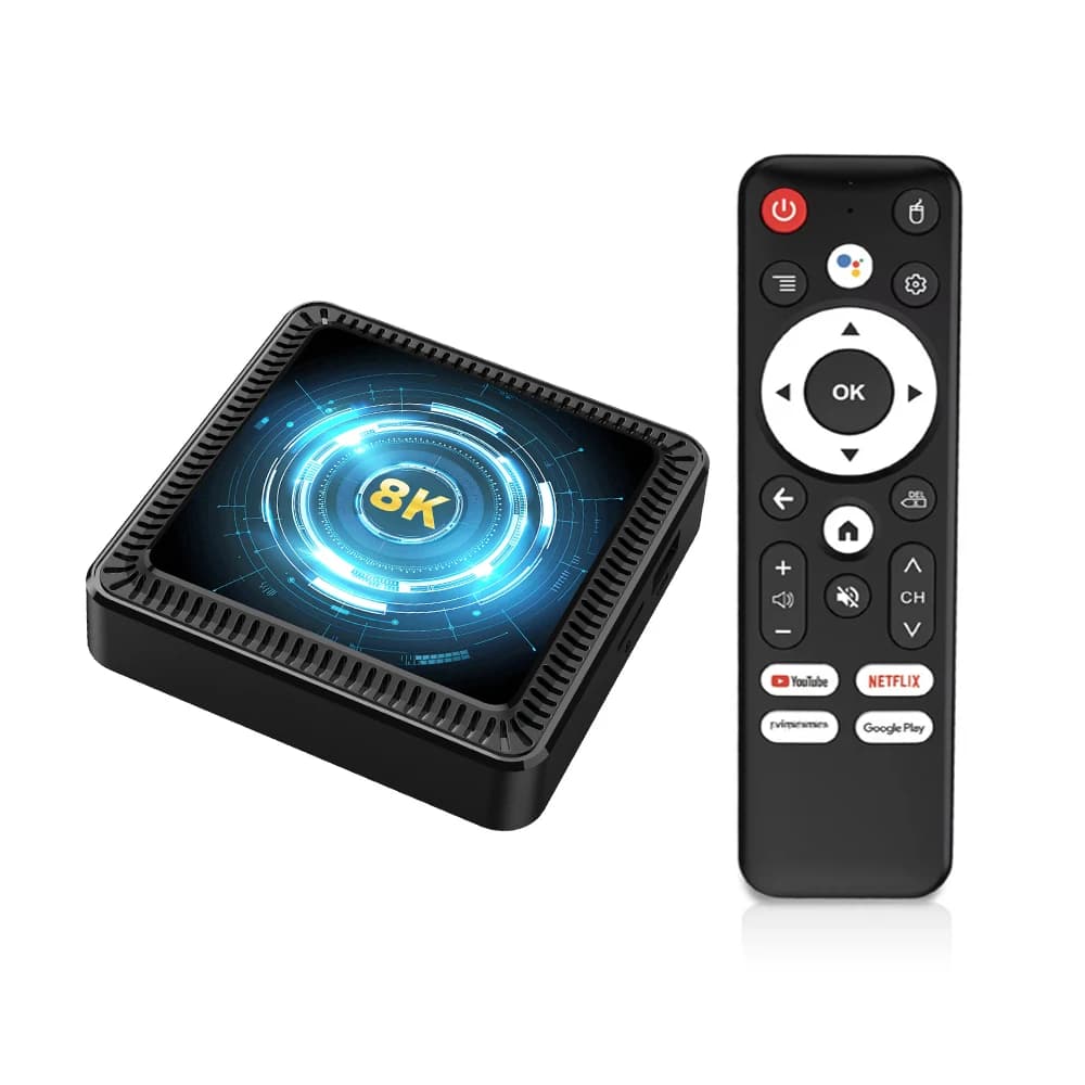 Boîtier TV Allwinner H618 8K Android 16 boîtier TV intelligent Google Assistant 8K vidéo BT6.0 double Wifi 5G 8GB 128GB 256GB 4K lecteur
