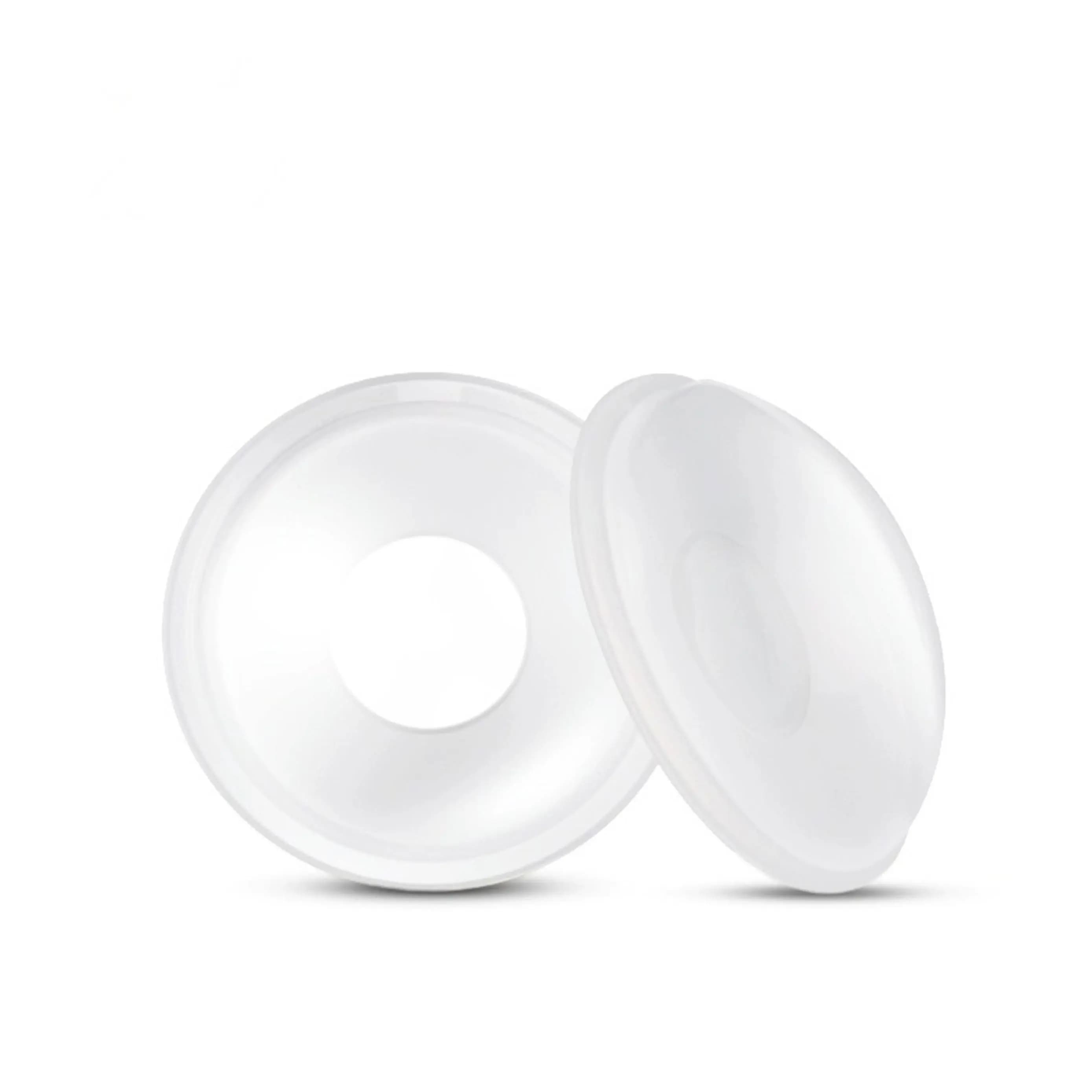 2 pièces collecteur de lait maternel Silicone bébé tire-lait économiseur collecteur Anti-fuite lait réutilisable protéger les mamelons douleurs