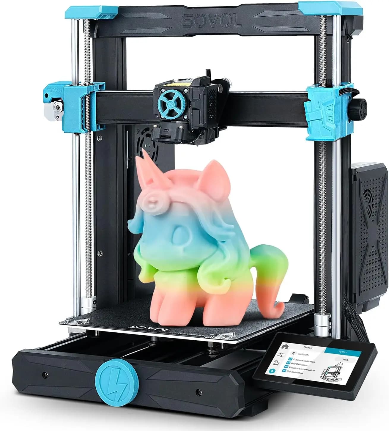 Imprimante 3D à nivellement automatique entièrement rapide Sovol SV06 ACE 600 mm/s