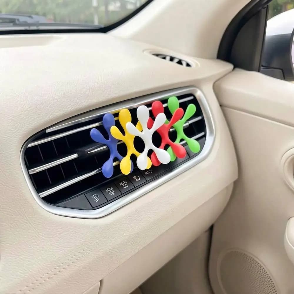 Diffuseur de parfum pour grille d'aération de voiture avec plusieurs options de parfum longue durée, accessoire de décoration intérieure