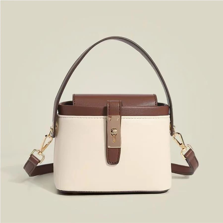 Sac à bandoulière en cuir pour femme, sac à main Messenger, boîte de haute qualité, populaire, nouveau, 2024