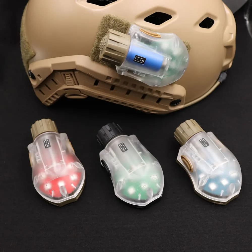 ELEMENT MANTA STROpunVersion-Lumière stroboscopique étanche Dulwaterproof, lumière de survie, bande infrarouge magique, rouge, vert, bleu
