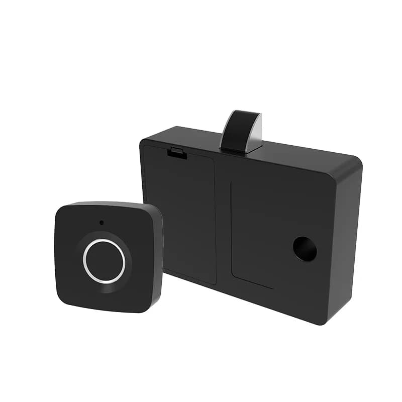 Serrure de cabinet biométrique intelligente NAIERDI, serrure à empreintes digitales sans clé noire, serrures antivol, serrure de porte, tiroir