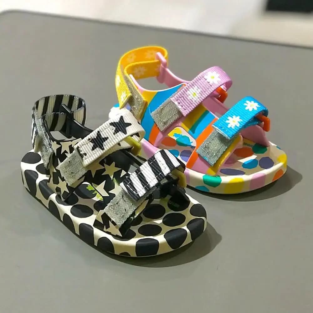 Mini sandales d'été pour garçon et fille, chaussures de plage pour enfants, tendance, nouveau style, 2024, HMI083