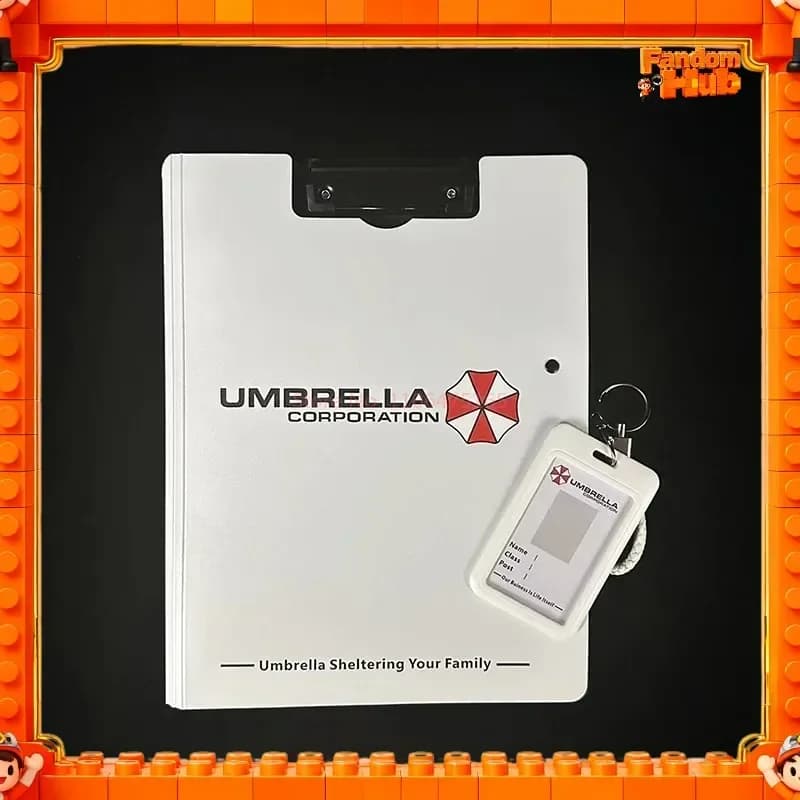 Nouveau porte-carte d'identité Resident Evil Merch Umbrella Corporation, manchon de protection pour Badge pour identification de travail, accessoire