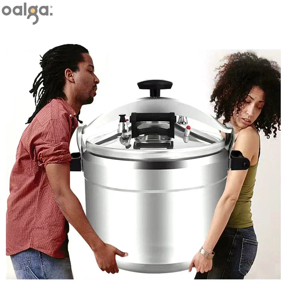 Autocuiseur commercial de grande capacité, marmite à ragoût, ustensiles de cuisine, casserole de sécurité, cuiseur à induction, cuiseur à riz