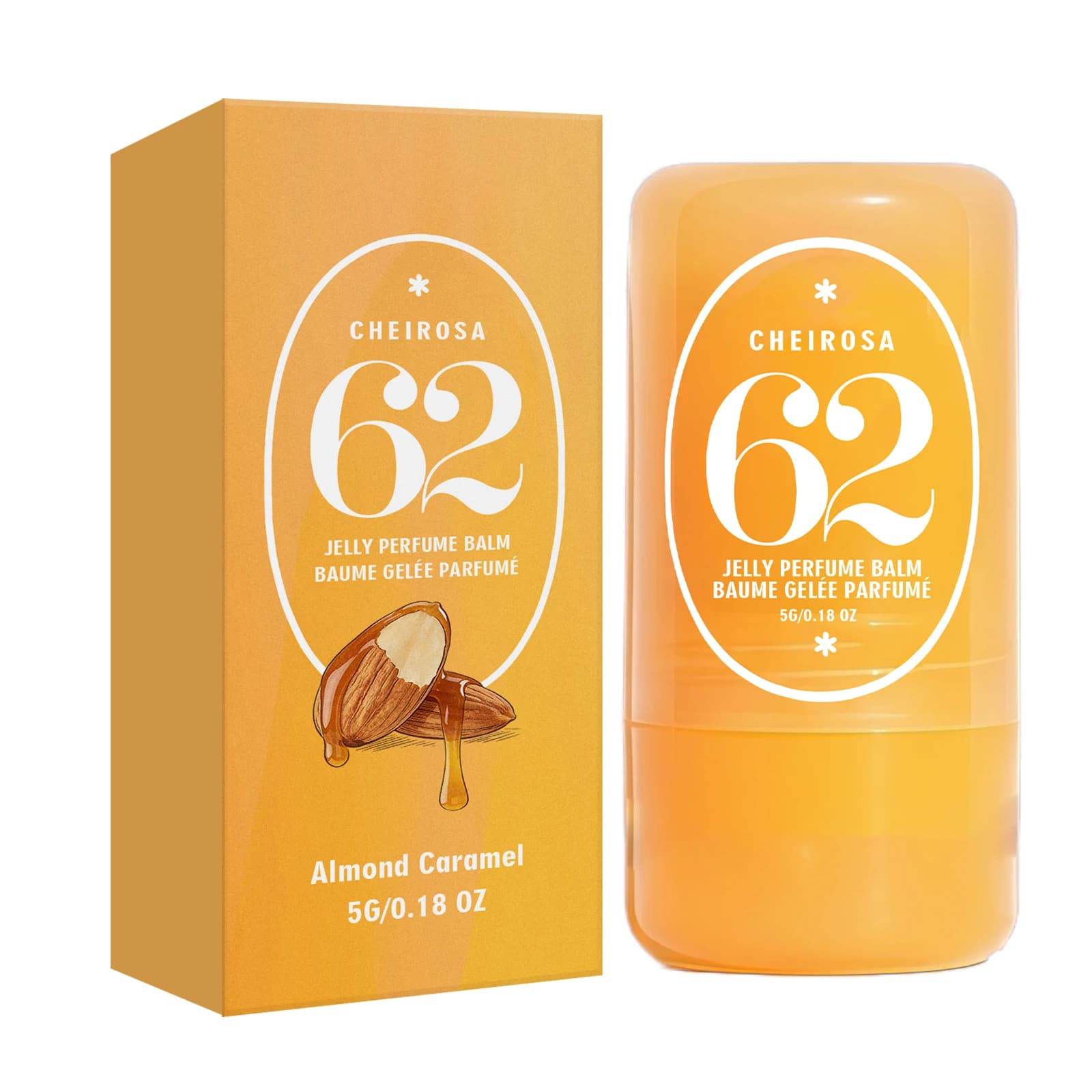 Baume de parfum solide Lychee Vanille Caramel 3 senteurs Voyage Portable de poche Naturel Parfum longue durée Coffret cadeau