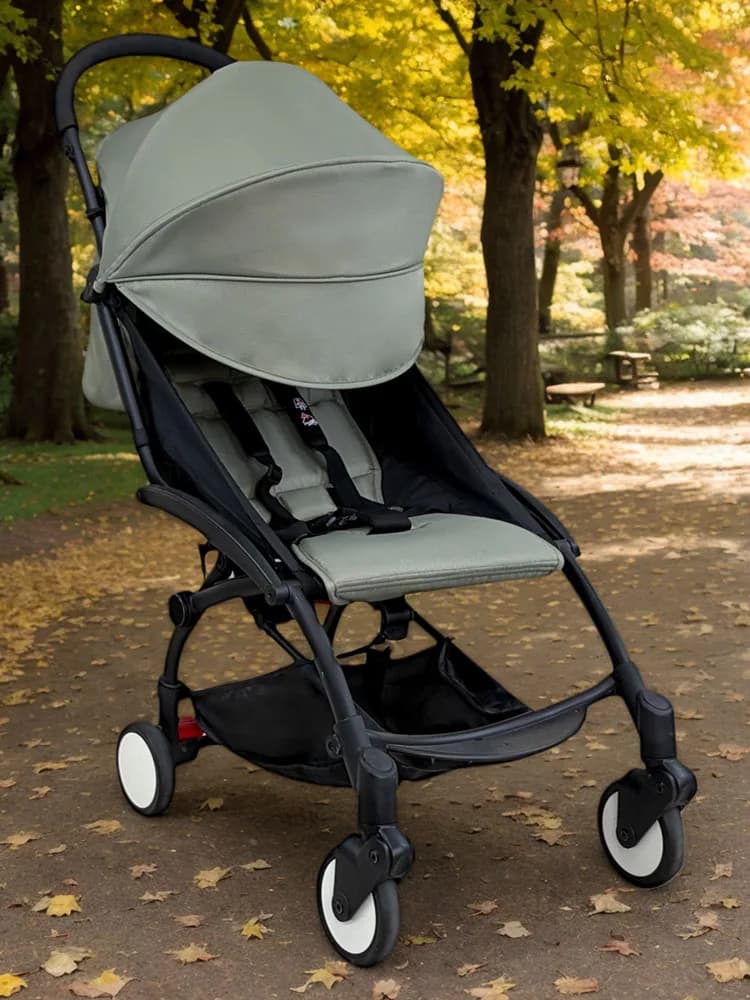 175 accessoires de poussette, housse de siège, coussin de siège Compatible avec Babyzen YOYO, matelas de siège avec poche arrière à fermeture