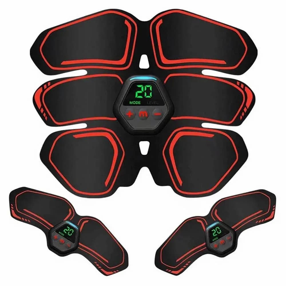 Électrostimulateur EMS ABS, Machine d'exercice, ceintures amincissantes, produits de perte de poids, stimulateur musculaire Abdominal pour hommes et