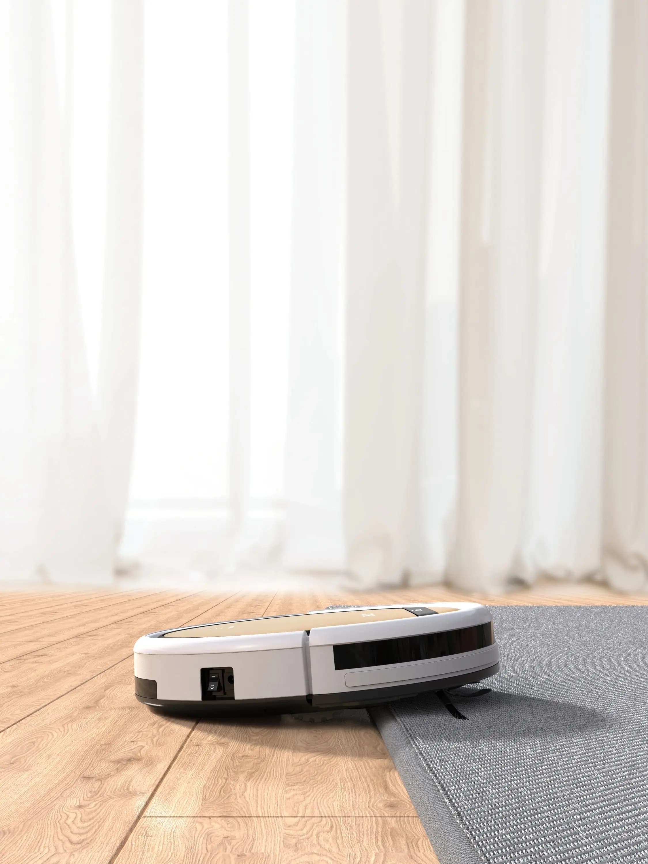 Robot aspirateur et serpillière ILIFE V5s Ultra, aspiration 4000 Pa, contrôle par application/télécommande, création de cartes, programmation des