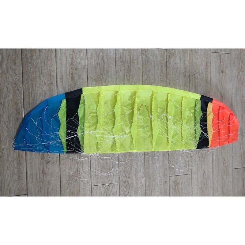 Feuille de tête de parapente RC volante en plein air, 1 mètre 1.28 mètres 1.5 mètres 2.36 mètres, jouets parapente, tissu d'avion à voilure