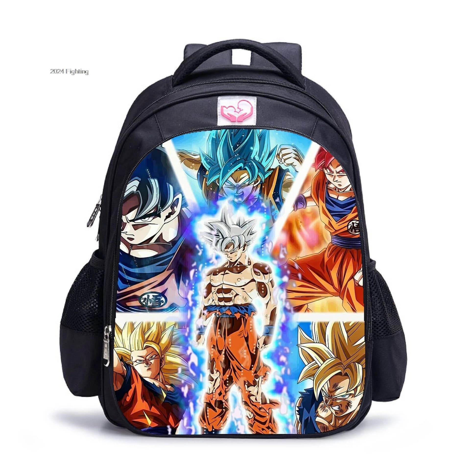 Sacs à dos Dragon Ball de 16 pouces, sacs d'école pour garçons et filles, sacs à dos pour enfants de 1 à 6 ans, Mochila Infantil