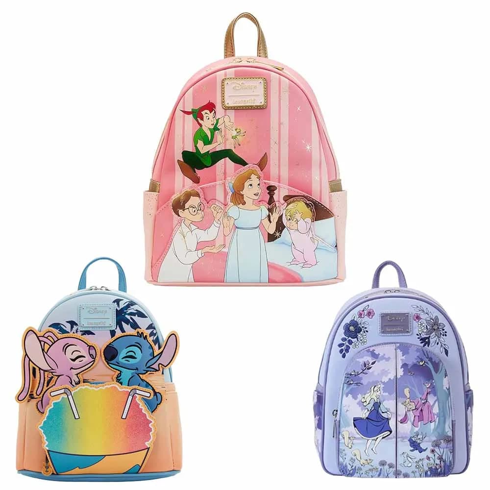 Peter Pan vous pouvez voler 70th anniversaire Double sangle sac à bandoulière sac à main femmes sac pour filles PU cuir cartable dessin animé