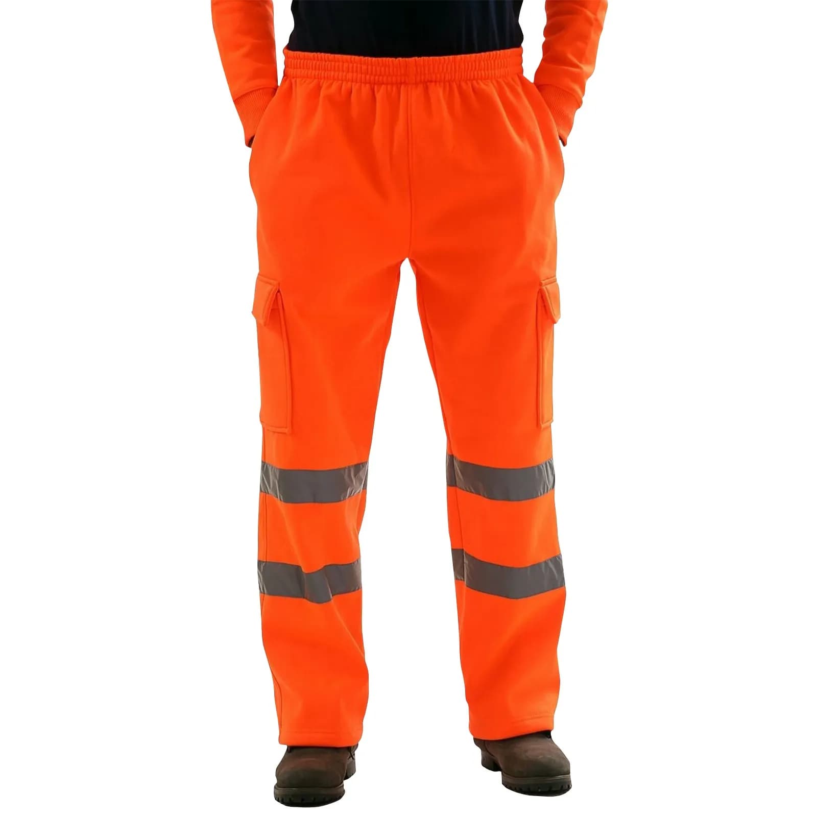 Pantalon de jogging de travail pour hommes, vêtements de travail en Patchwork, bas d'uniforme, pantalon de survêtement de sécurité, pantalon