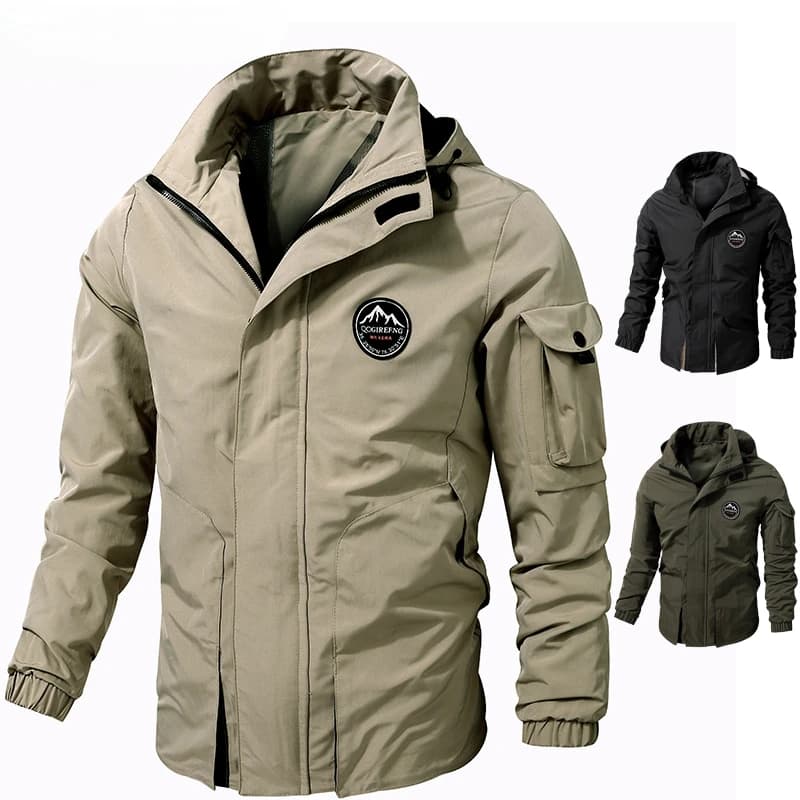 Vestes décontractées pour hommes Techwear coupe-vent noir vert militaire Bomber Cargo 2023 printemps automne vêtements surdimensionné 6XL 7XL 8XL