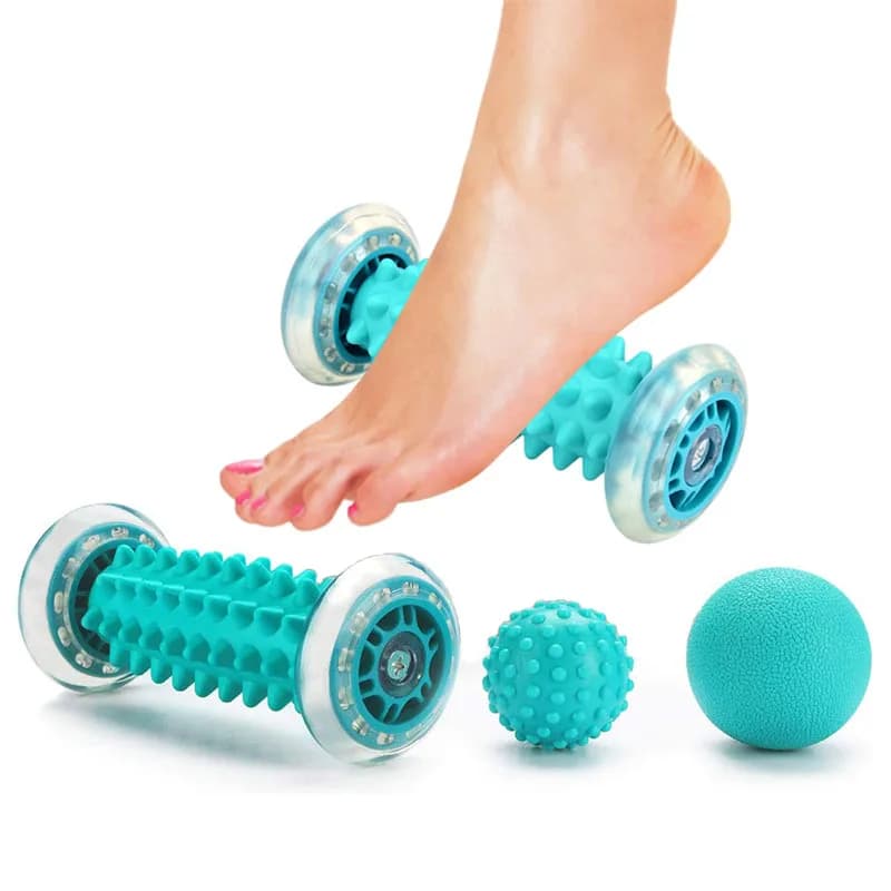 Kit de boules de Massage pour masseur de pieds, Yoga, Sport, Fitness, pour main, jambe, dos, thérapie des douleurs, récupération des points de