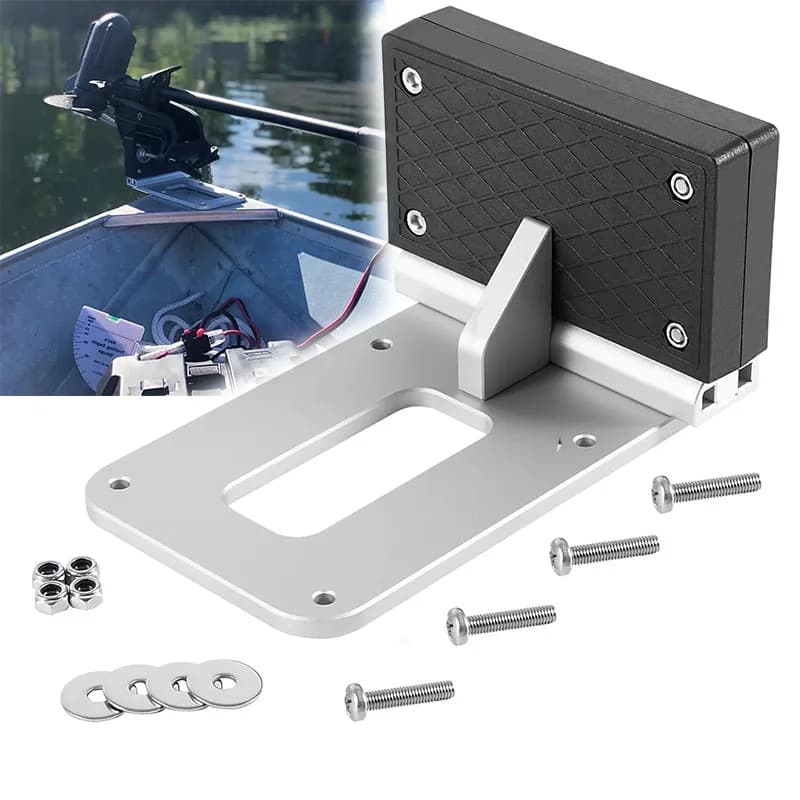 Support de montage universel pour moteur de pêche à la traîne, pour Kayaks, support de plaque de support pour moteurs électriques à la traîne à